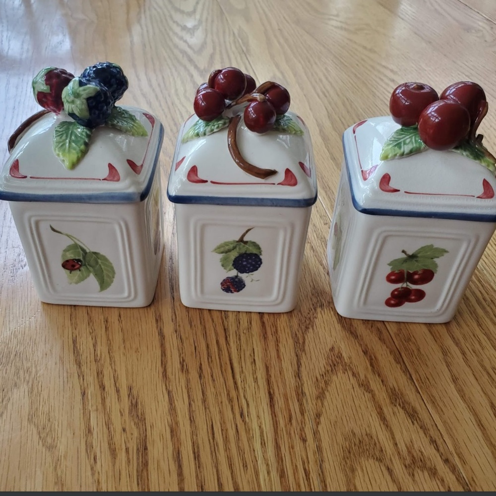 VILLEROY & Boch Cottage Inn Jam Jars Mini Canister